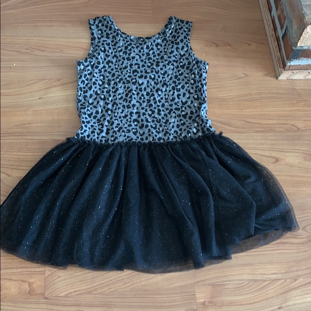 Children’s place cheetah print girls dress size 14